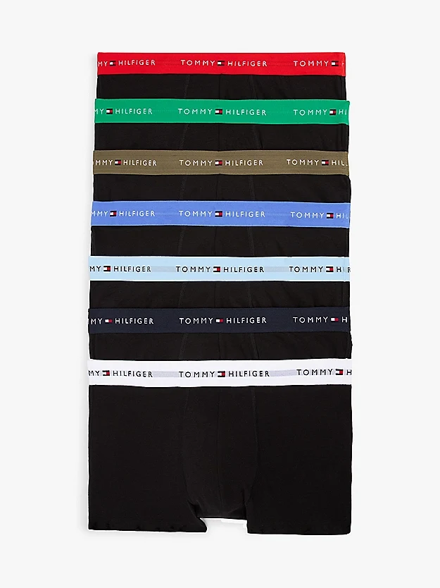 Tommy Hilfiger 7-Pack - Heren Trunks Boxers - Combi