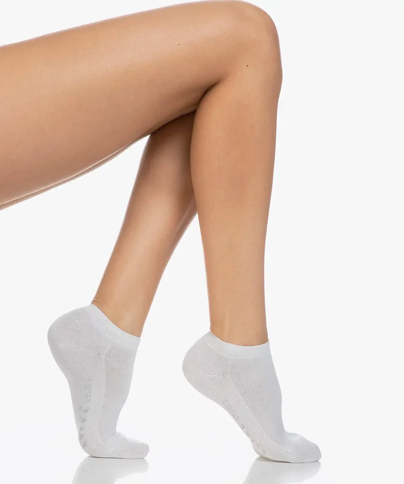 FALKE 2-paar Happy dames sneakersokken - Katoen