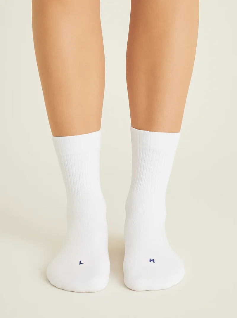 FALKE 2-paar Run ribbel korte sokken