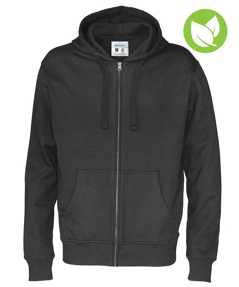Cottover vest met capuchon heren