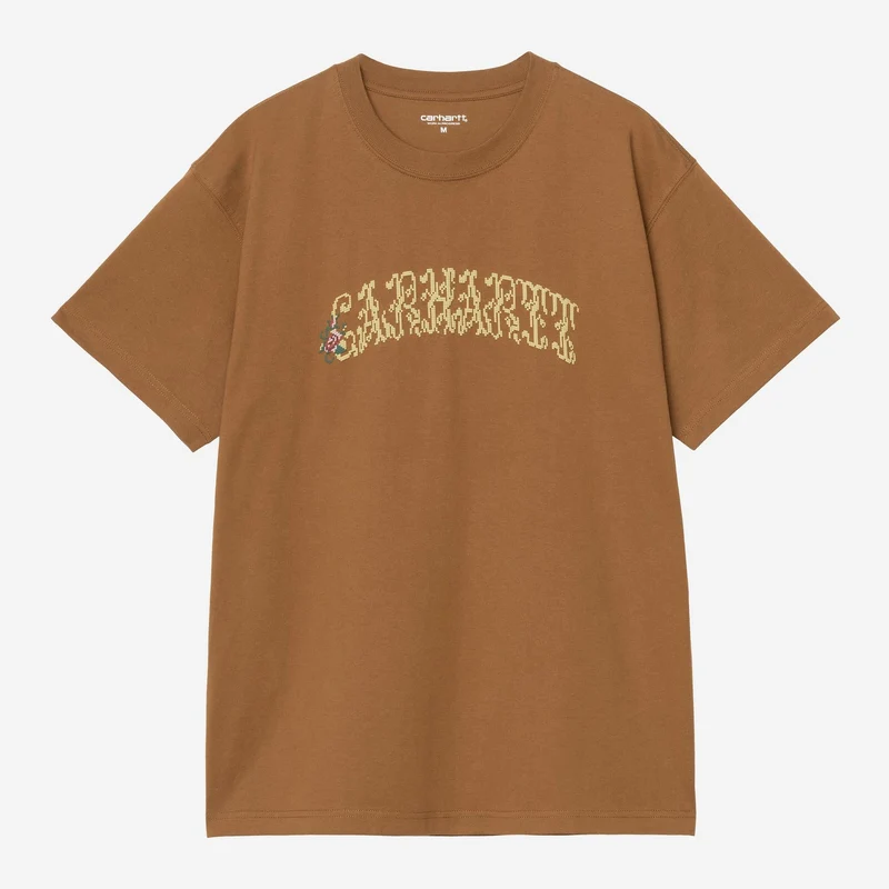 Carhartt WIP Heren T-shirt met monogram | Hamilton Brown