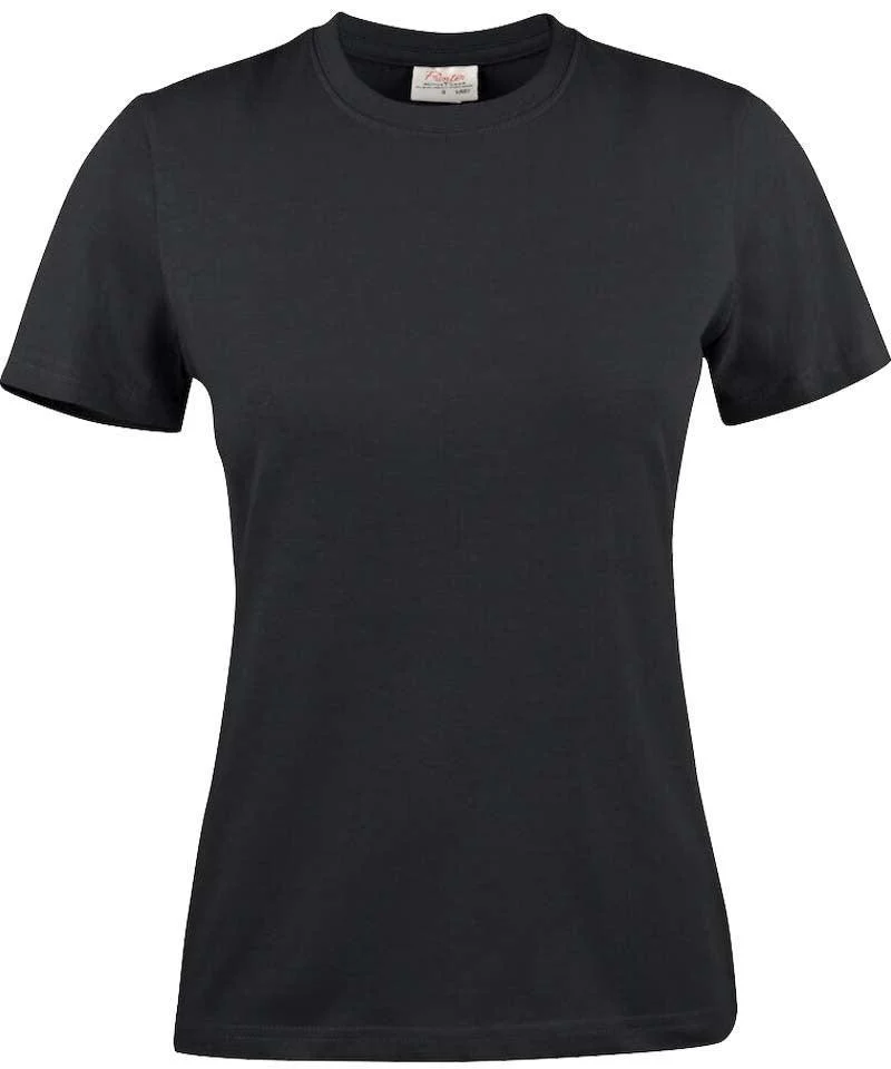 Printer Heavy T-shirt Dames Ronde hals
