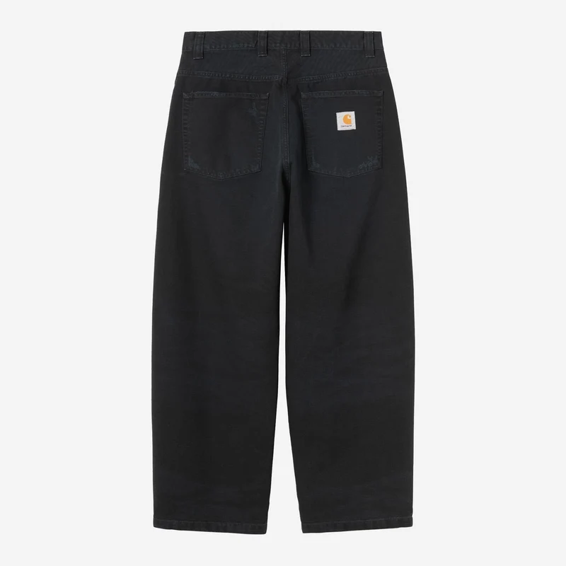 Carhartt WIP HEREN Brandon Broek | Zwart Grind Wash