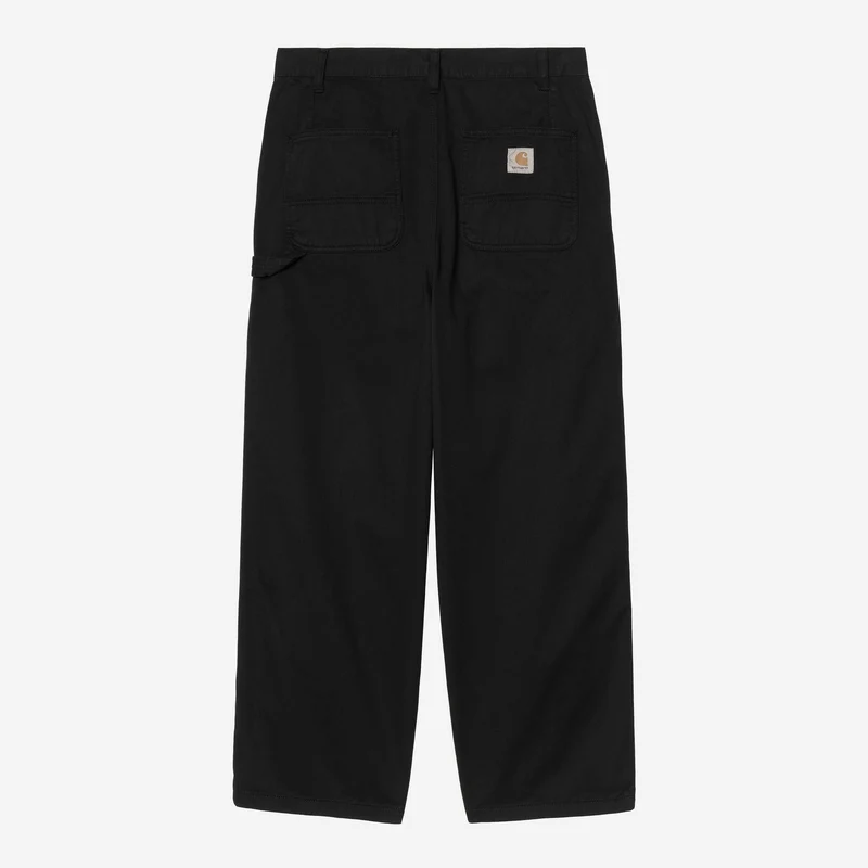 Carhartt WIP HEREN Holden Broek | Zwart, geverfd