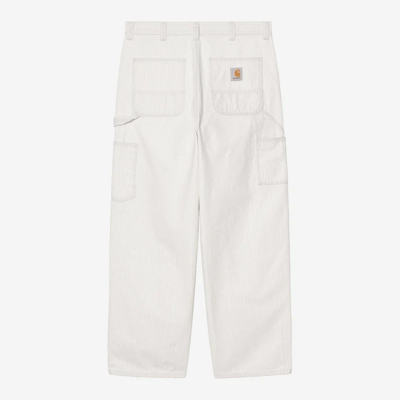 Carhartt WIP HEREN Mercer Single Knee Broek | Grafietwas gebleekt
