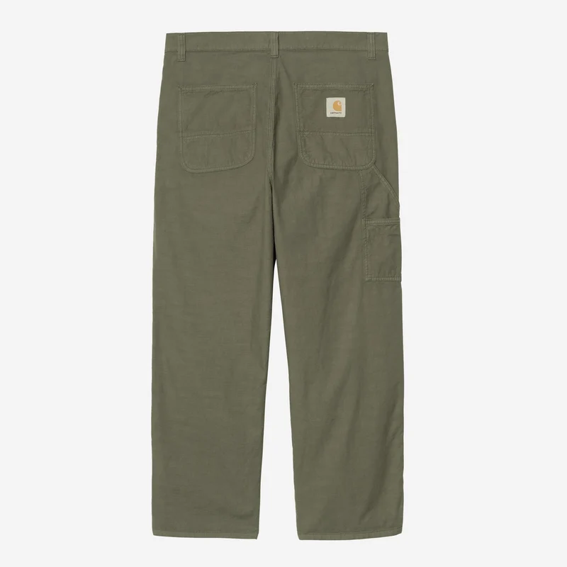 Carhartt WIP HEREN Walter Double Knee Broek | Geverfd met bladmotief