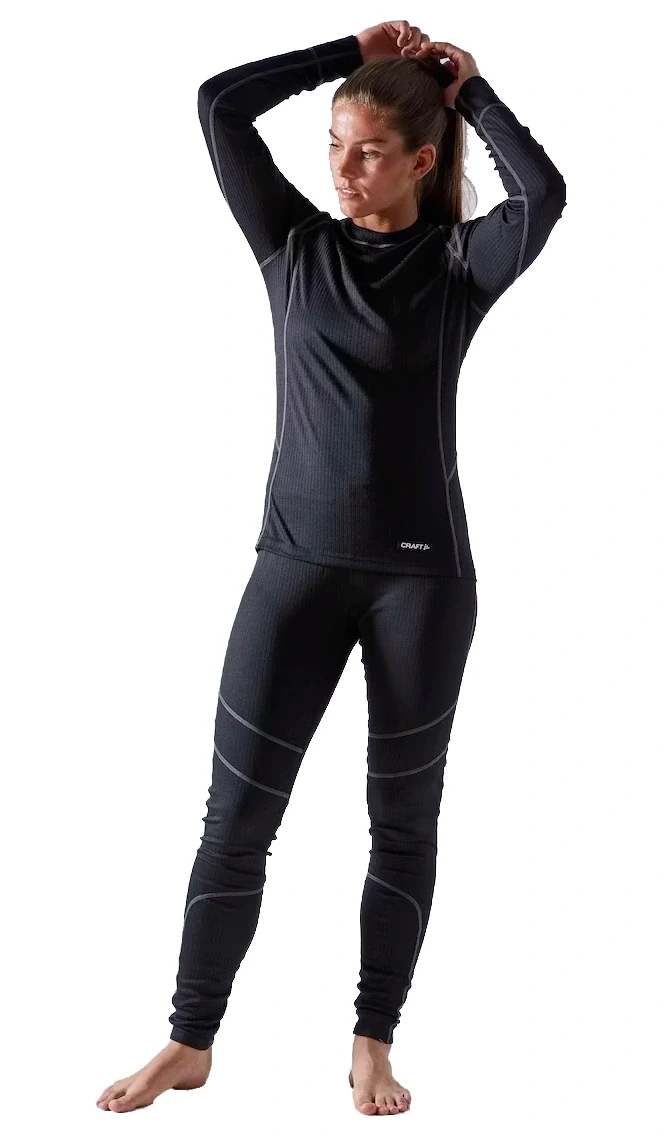 Craft core dry baselayer- Dames thermoset - Graphit