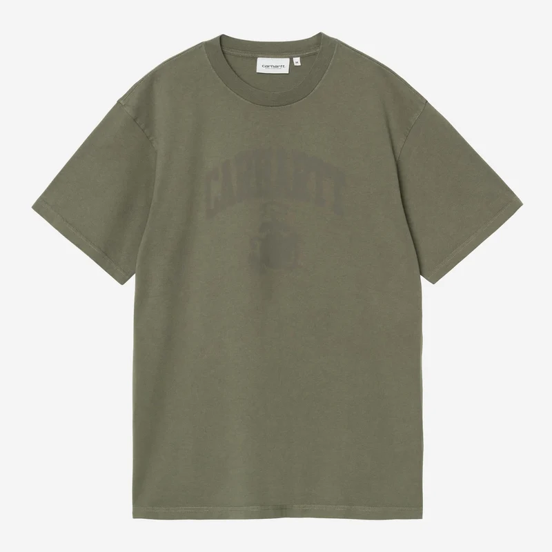 Carhartt WIP Heren T-shirt van het Pond Corps met vervaagde look | Cypress