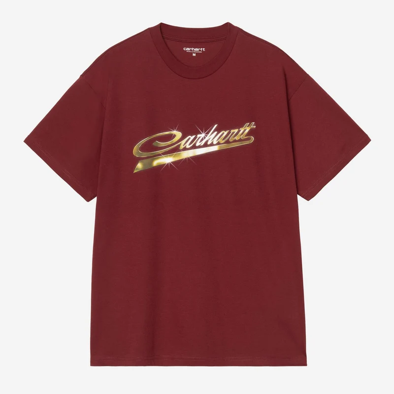 Carhartt WIP Heren Vroooom T-shirt | Marsala