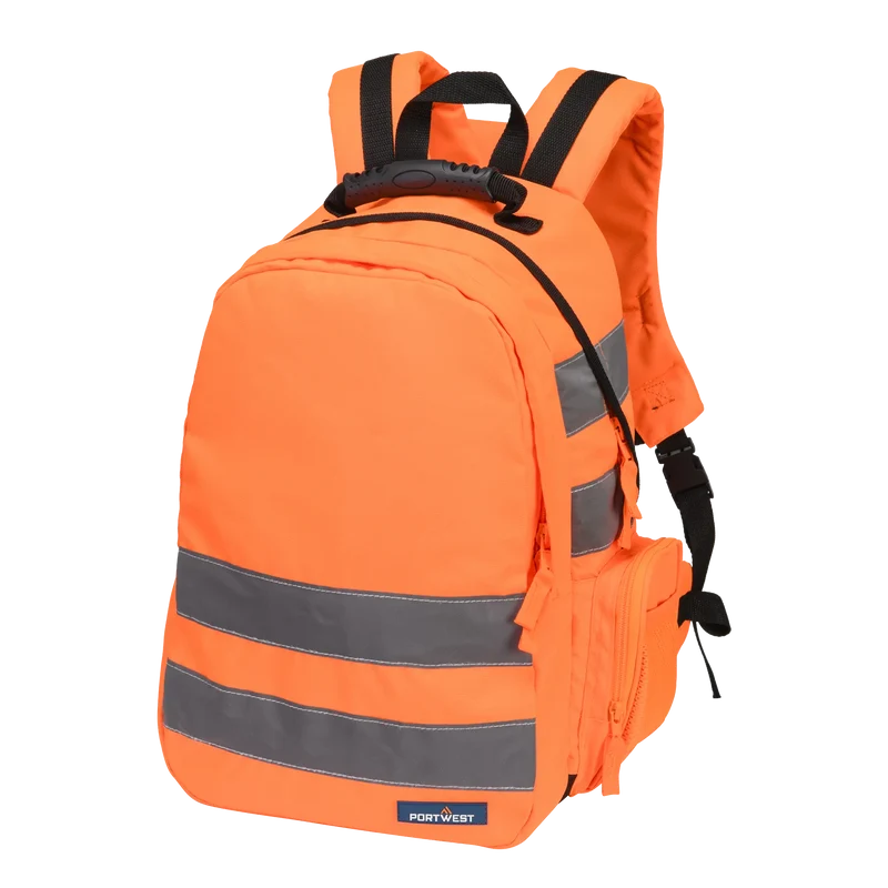 High-vis rugzak oranje