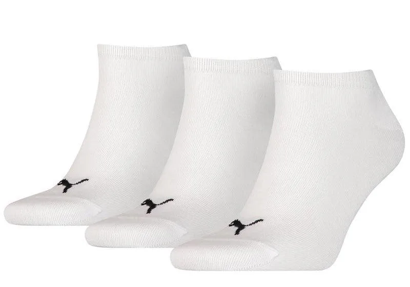 Sneakersokken Puma dames 3-pack wit