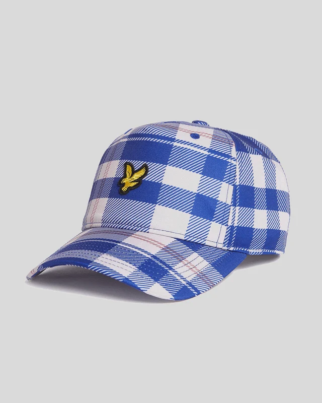 Lyle & Scott Schotse pet | Nu blauw
