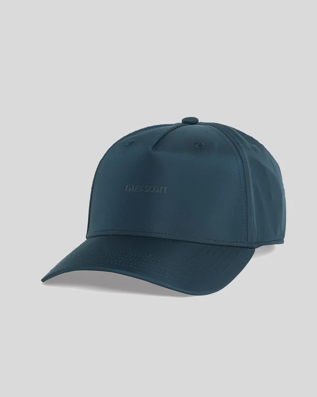 Lyle & Scott Shell stoffen pet | Donkerblauw
