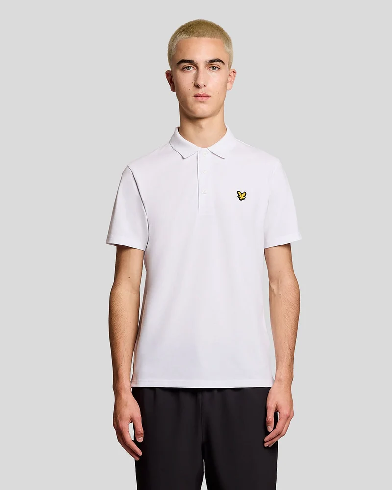 Lyle & Scott Heren Sport Core Polo Shirt | Wit