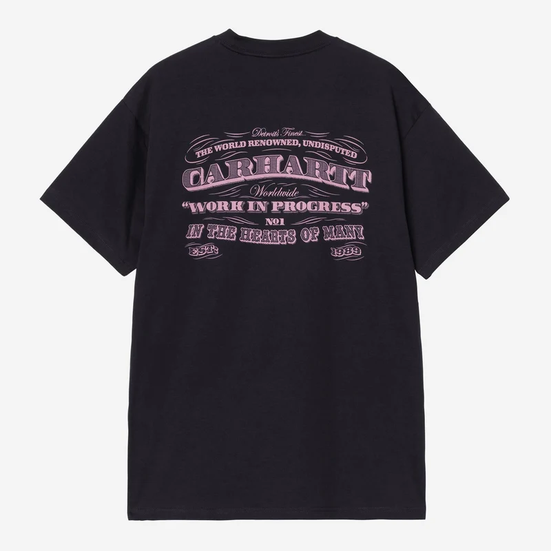 Carhartt WIP Heren 3 One 3 T-shirt | Deep Night