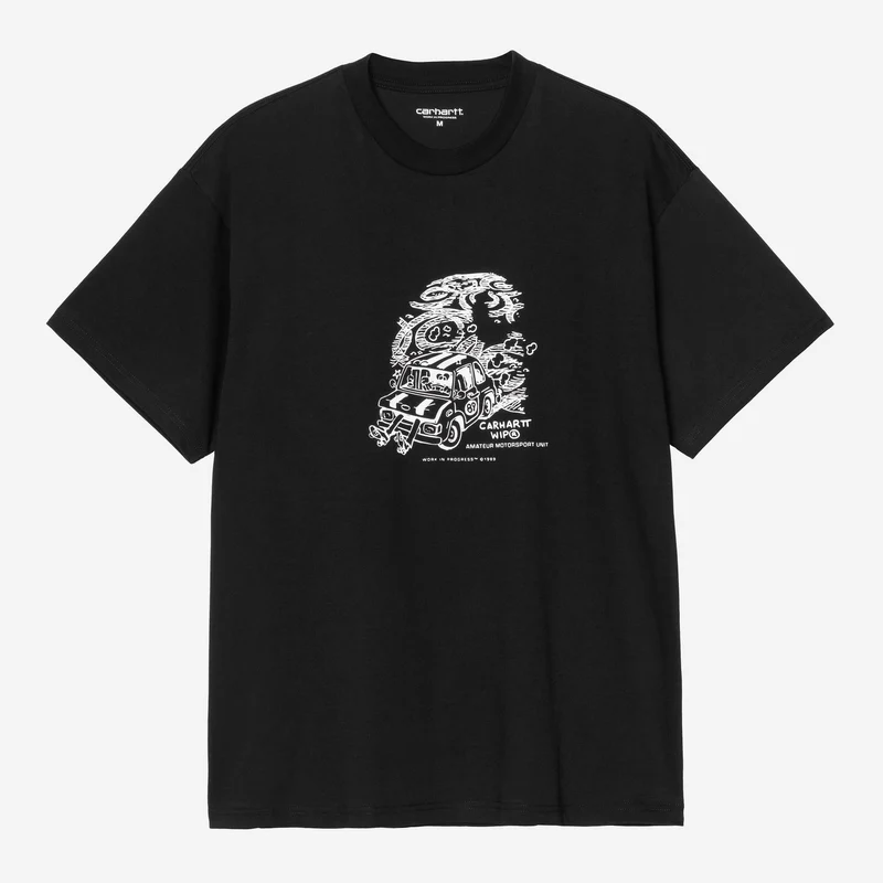 Carhartt WIP Heren Unit T-shirt | Zwart