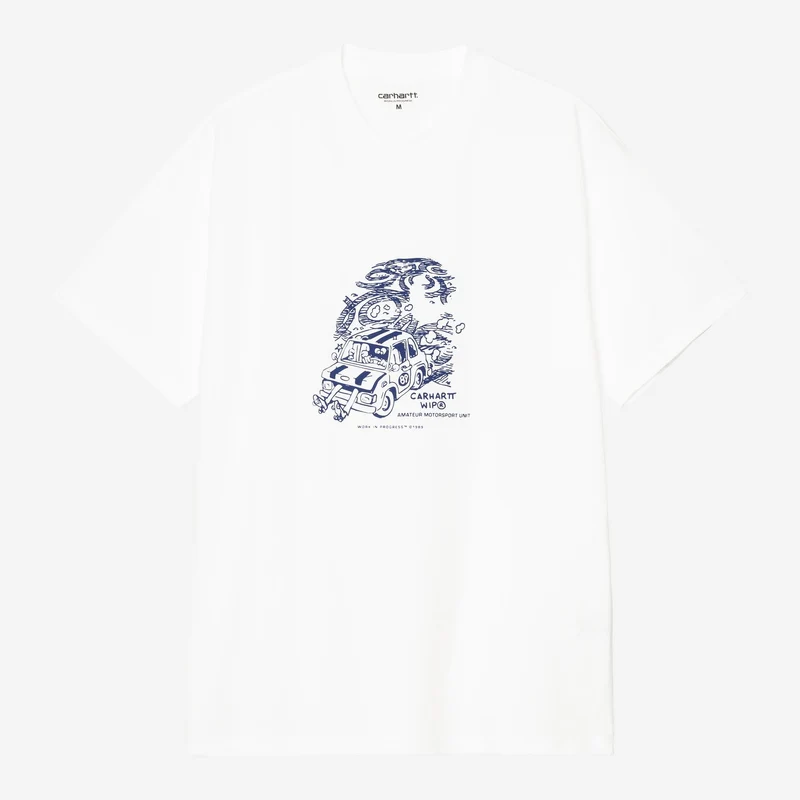 Carhartt WIP Heren Unit T-shirt | Wit