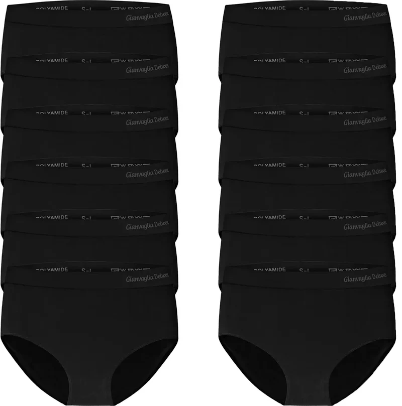 Gianvaglia 12-pak naadloze slips dames - Seamless