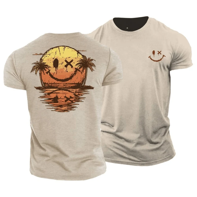 Zomers shirt met smiley