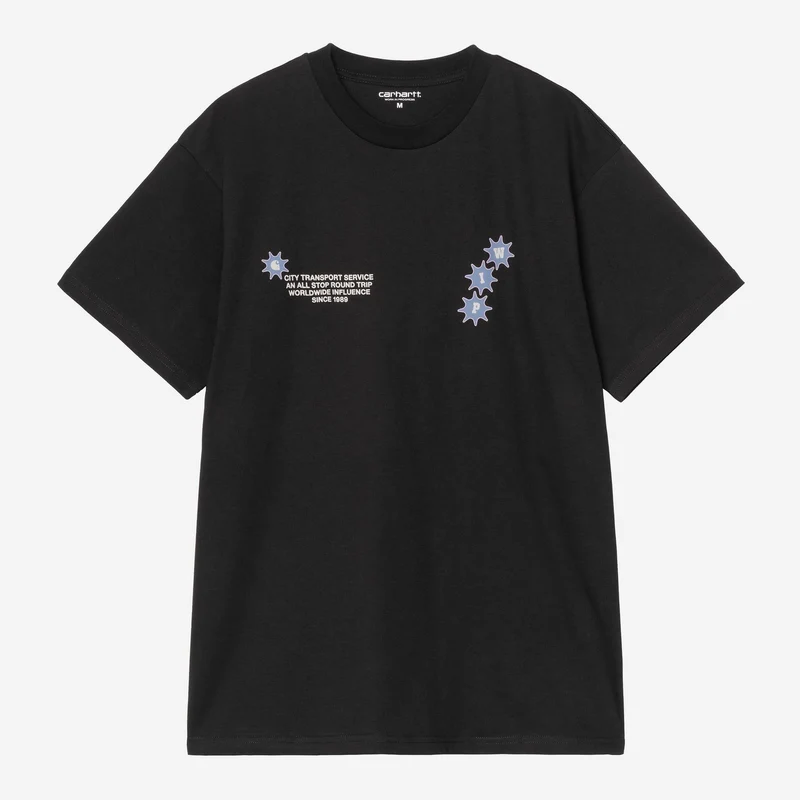Carhartt WIP Heren C Trip T-shirt | Zwart