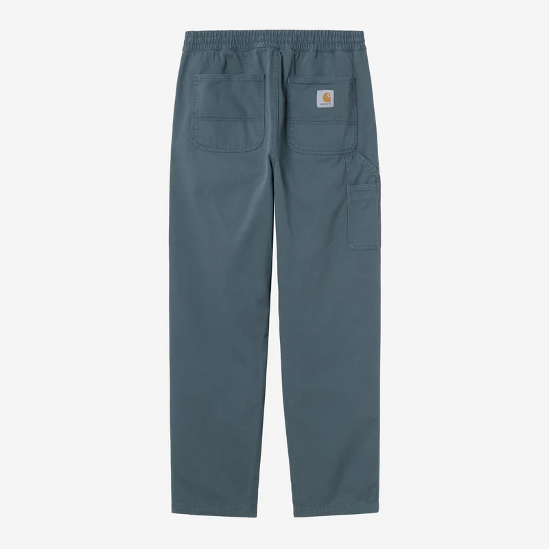Carhartt WIP HEREN Flint Moraga Twill Pantalon | Kantoorblauw, geverfd