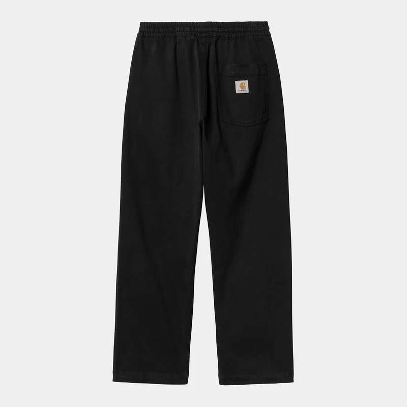 Carhartt WIP Heren Floyde Greentree Stretch Twill Broek | Zwart Garment Dye