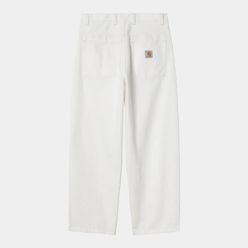 Carhartt WIP HEREN Brandon Smith denim broek | Wit gewassen