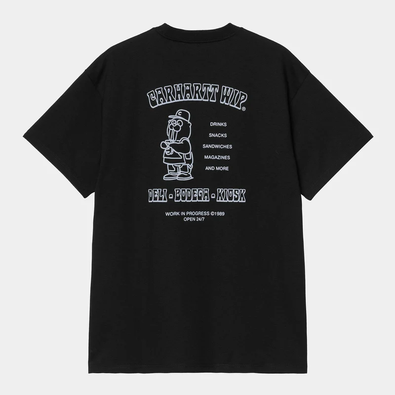 Carhartt WIP Sandwich T-shirt voor heren | Zwart