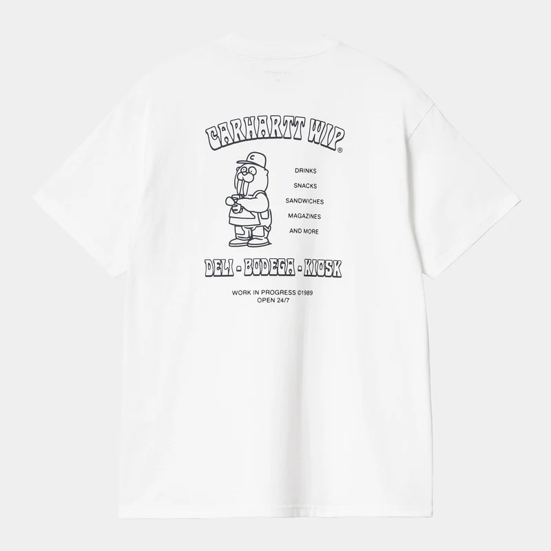 Carhartt WIP Heren Sandwich T-shirt | Wit