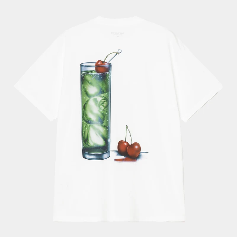 Carhartt WIP Heren Jake Garcia T-shirt | Wit