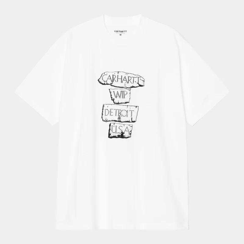 Carhartt WIP Heren Masterpiece T-shirt | Wit