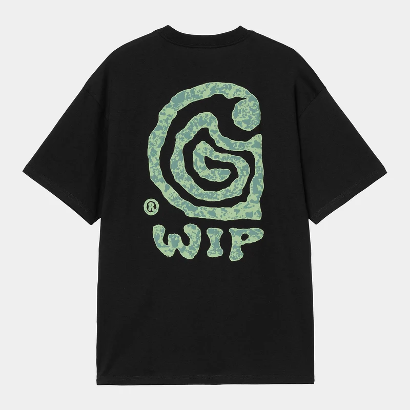 Carhartt WIP Heren Helix T-shirt | Zwart