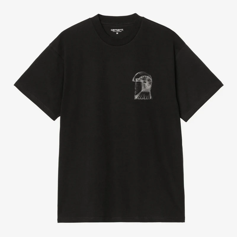 Carhartt WIP Heren Okniceok 02 T-shirt | Zwart