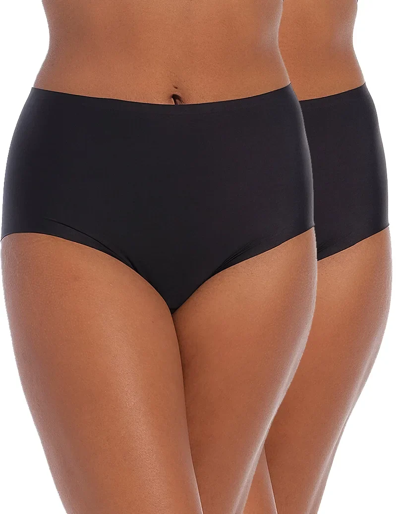 Magic 2-pak seamless dames taille slip - Invisible