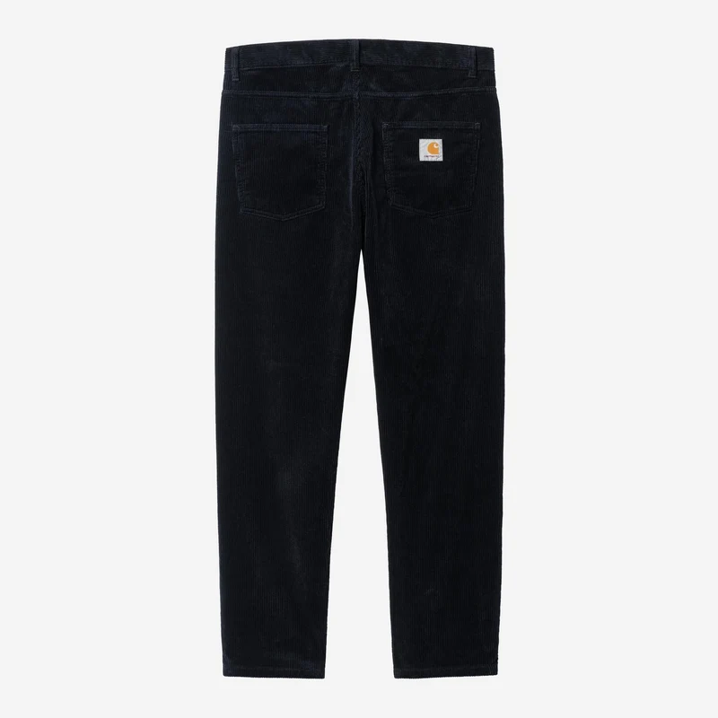 Carhartt WIP HEREN Newel Coventry corduroy broek | Donkerblauw gewassen