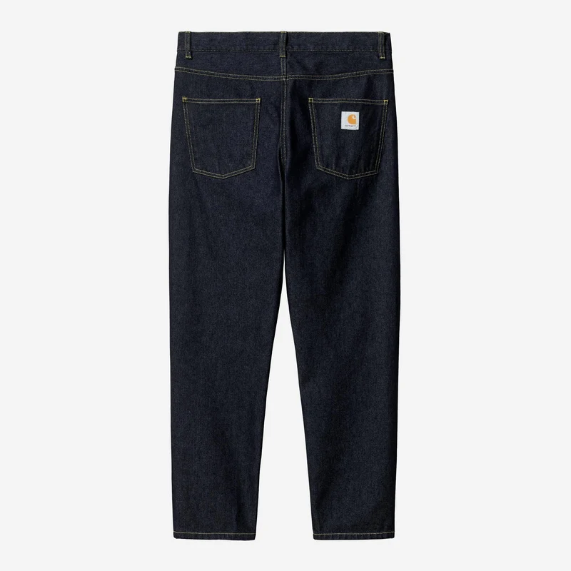 Carhartt WIP HEREN Newel Broek | Blauw, één wasbeurt