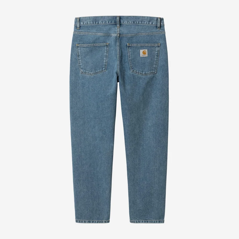 Carhartt WIP HEREN Newel Broek | Blauwsteen gebleekt