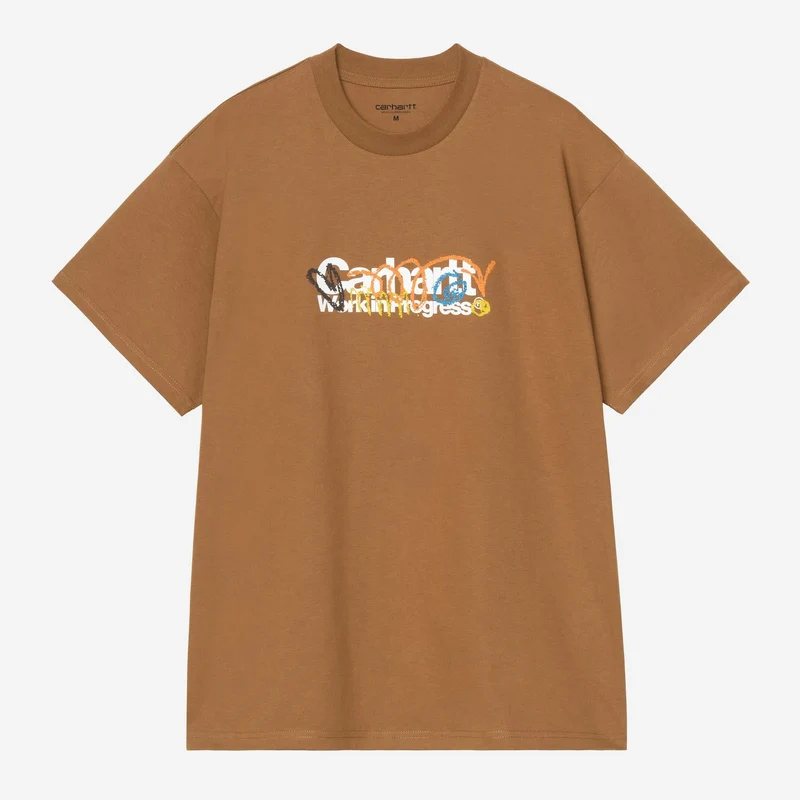 Carhartt WIP T-shirt voor heren (basisschoolstijl) | Hamilton Brown