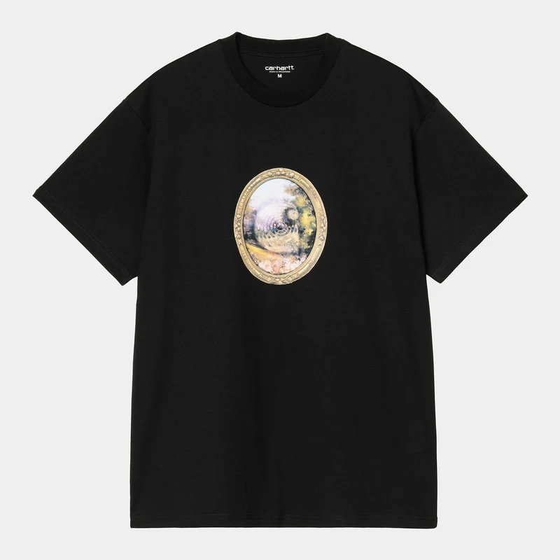 Carhartt WIP Heren Mirror T-shirt | Zwart