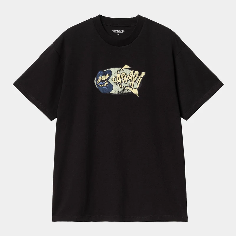 Carhartt WIP Heren Louder T-shirt | Zwart