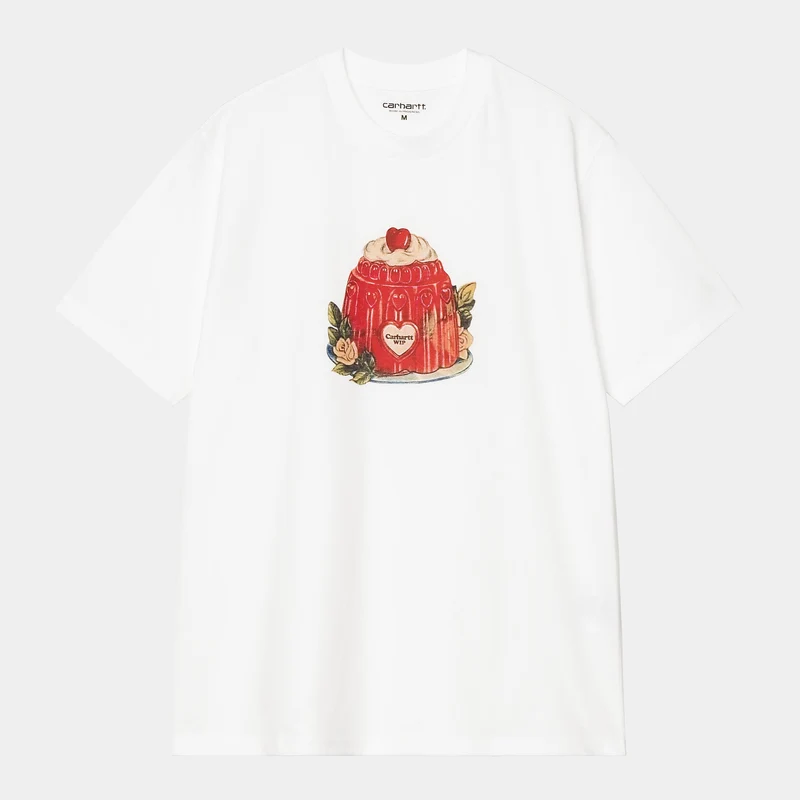 Carhartt WIP Heren Pudding T-shirt | Wit