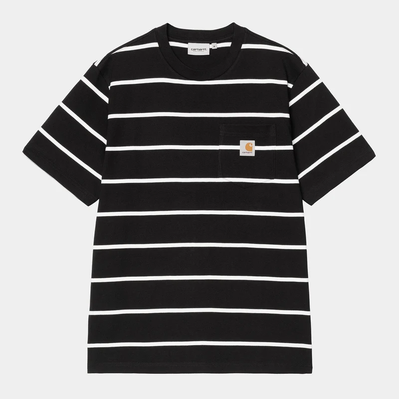 Carhartt WIP Heren Aiken T-shirt | Zwart