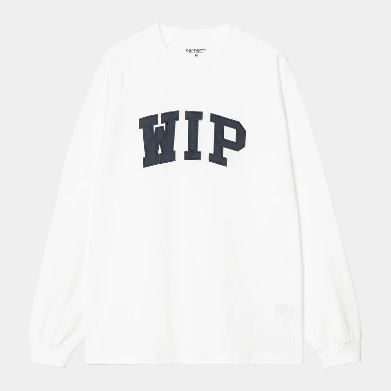 Carhartt WIP Heren WIP Work T-shirt met lange mouwen | Wit