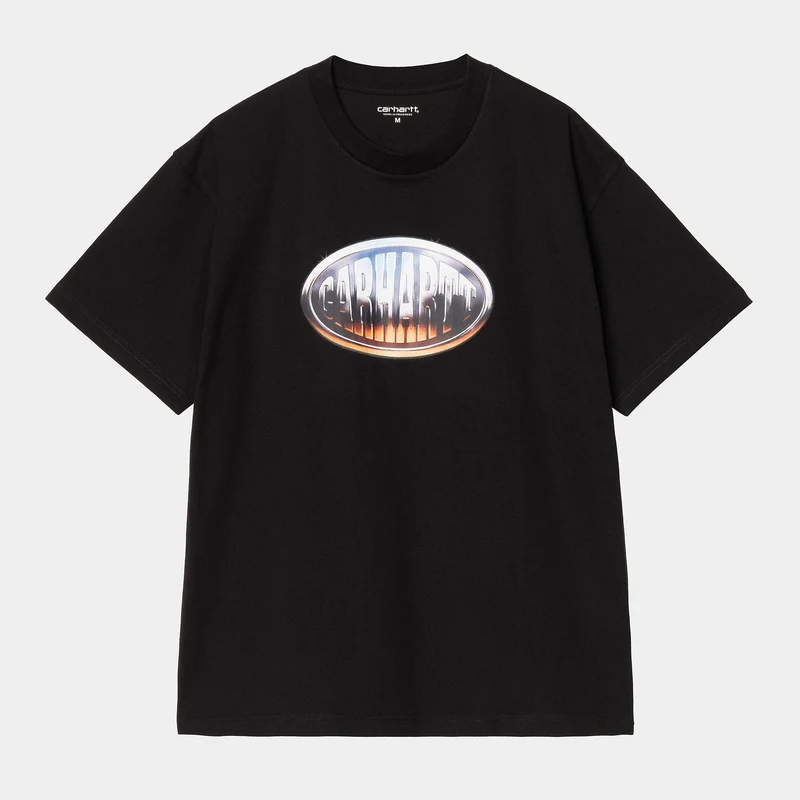Carhartt WIP Heren Big Time T-shirt | Zwart