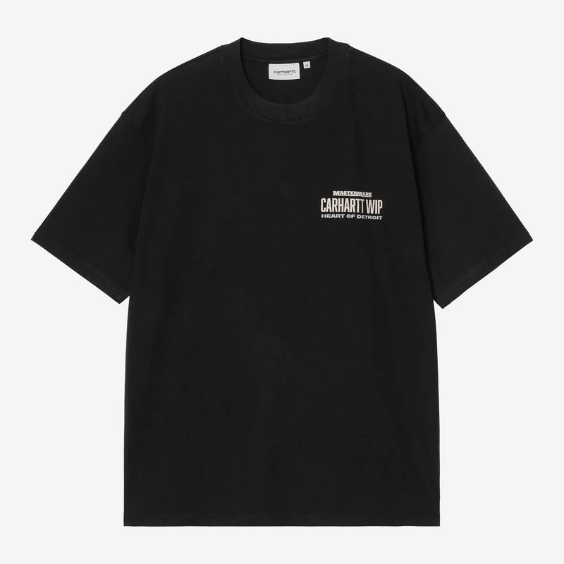 Carhartt WIP Heren Arcan Heavy Stone Wash T-shirt | Zwart