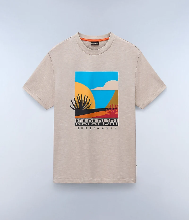 Napapijri Arbia T-shirt voor heren - Feather Grey