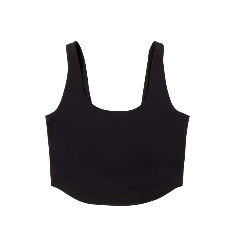 TRNTankBra Women's Sports Crop Top with Built in Bra