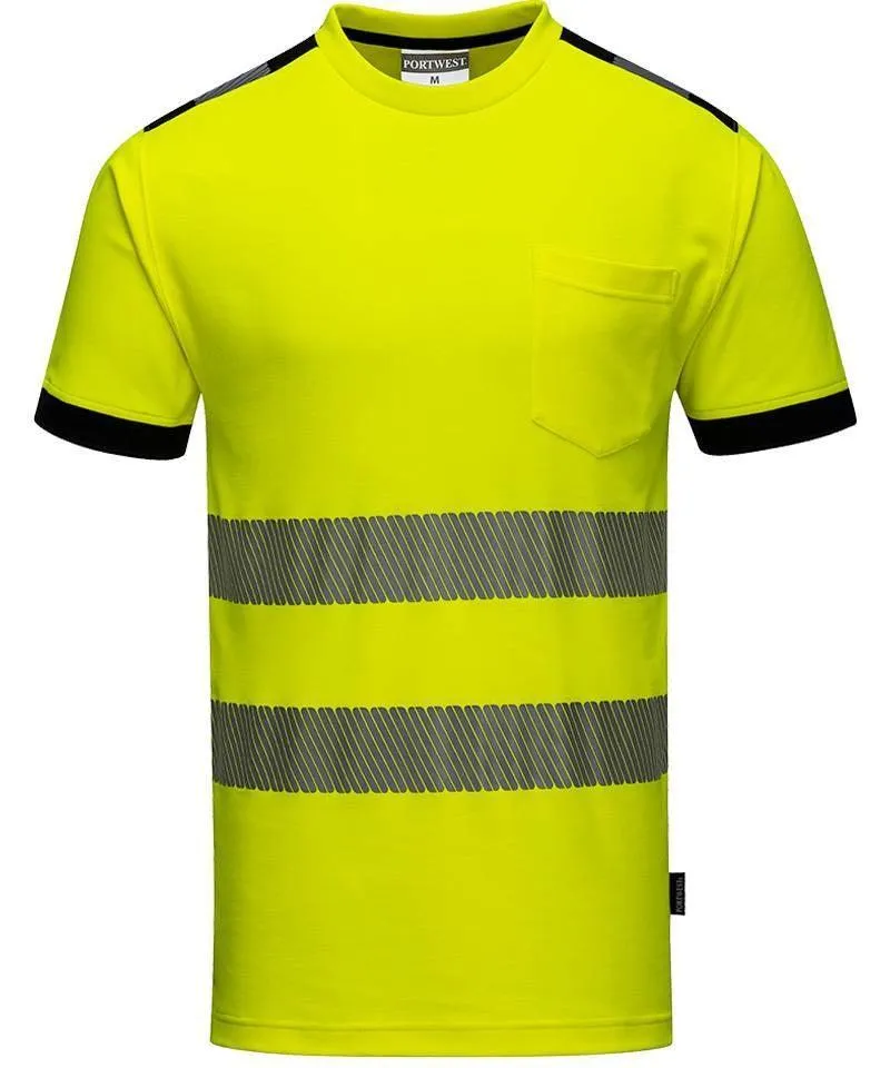 Portwest high-visibility T-shirt Vision geel T181