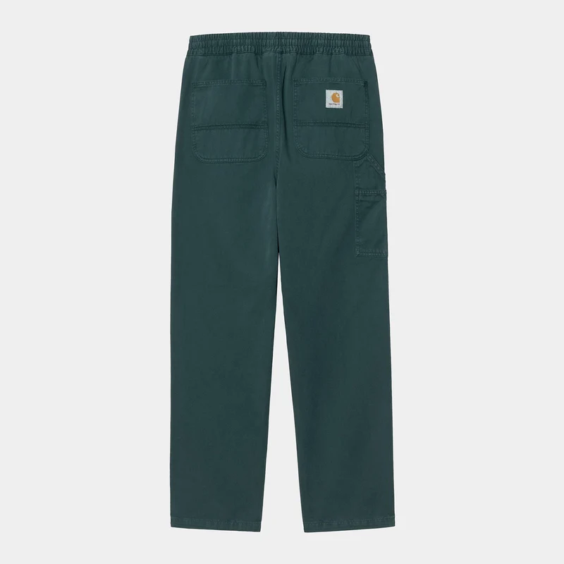 Carhartt WIP HEREN Flint Moraga Twill Pant - Deep Lagoon Garment Dyed