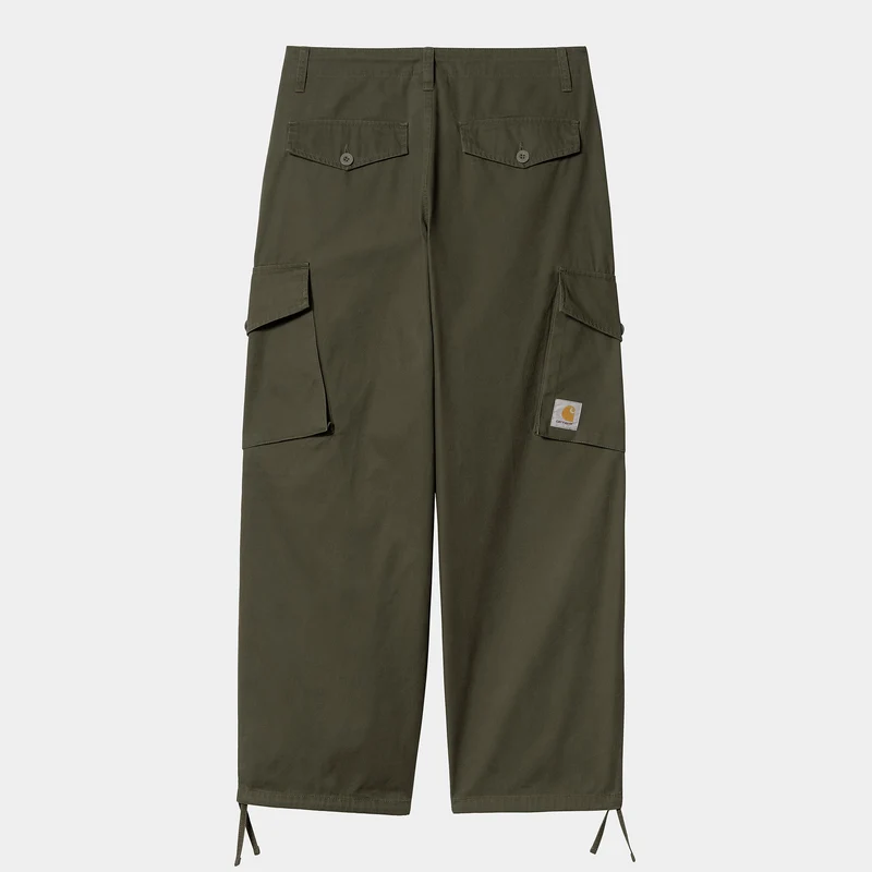 Carhartt WIP Heren Unit Katoenen Twill Broek - Turtle Stone Washed